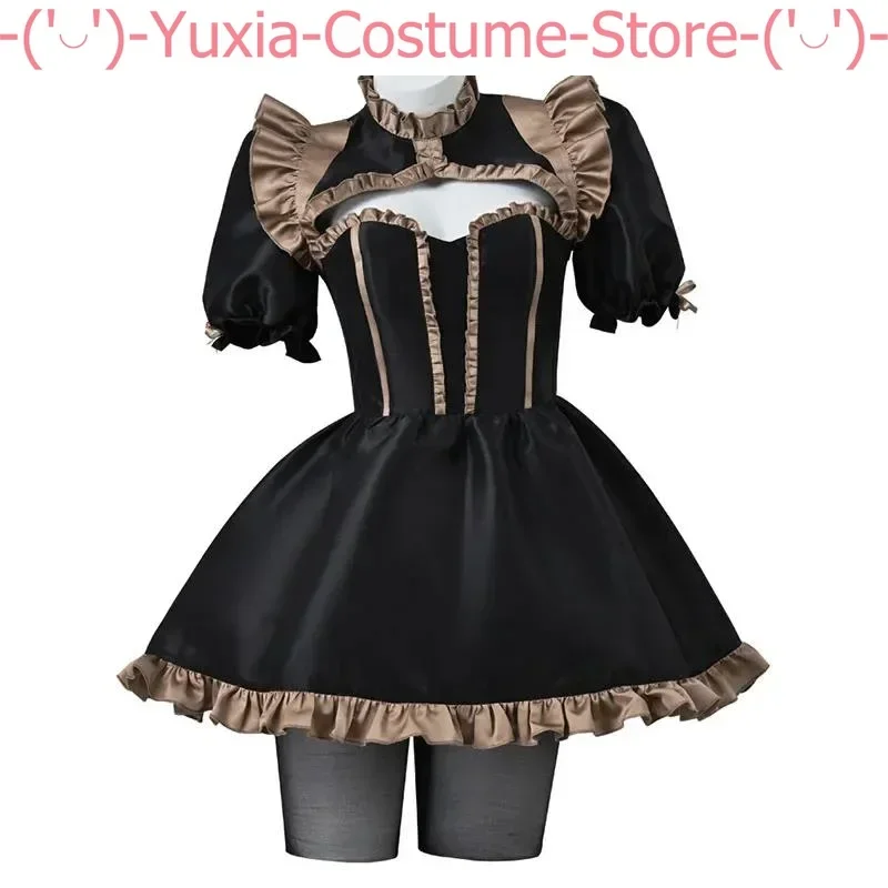 Fate/Grand Order FGO Ishtar Astarte Space Ishtar Maid Uniform Dress Cosplay Costume Halloween Carnival Party Role Play