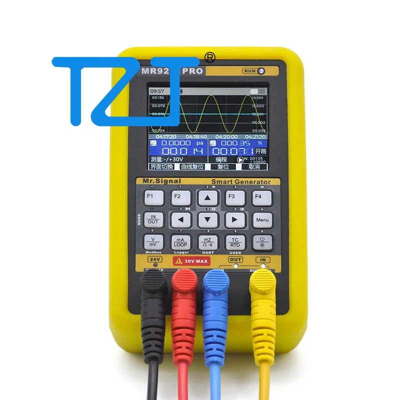 TZT MR9271PRO Multifunctional Signal Generator 4-20mA HART Communicator Simplex/Duplex Mode for Modbus Debugging