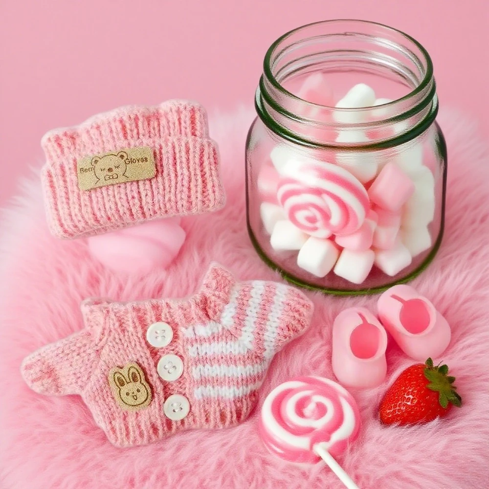 

Кукольный свитер, штаны, комплект обуви для одежды лабу, аксессуары для кукол 17 см, игрушки для девочек, подарок на Рождество и фестиваль, день рождения