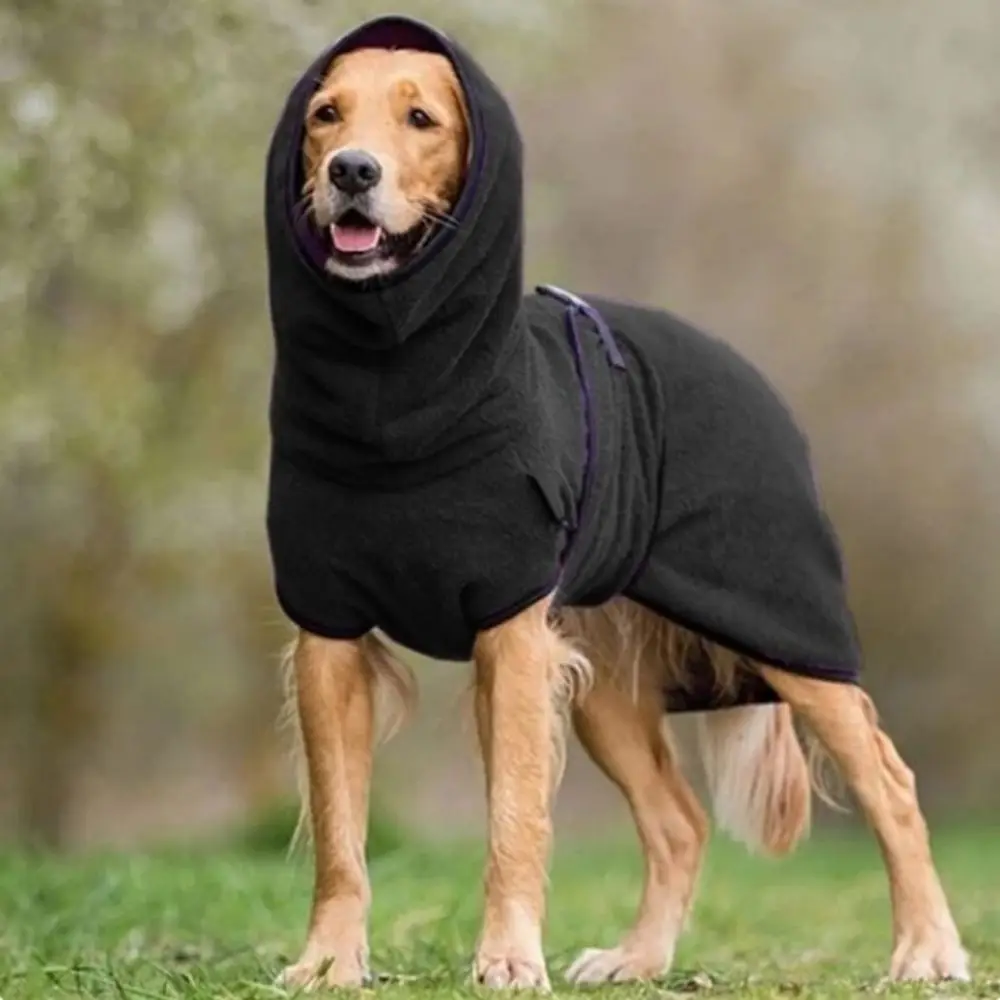 Fashion Cold-proof Winter Dog High Collar Jumper Soft Comfortable Dog Coat Jacket Fleece Warm Dog Jacket Vest Winter