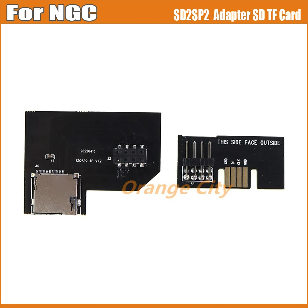 

10Sets SD2SP2 POR Adapter SDLoad SDL Micro SD Card TF Card Reader Memory Card Adapter for Gamecube NGC