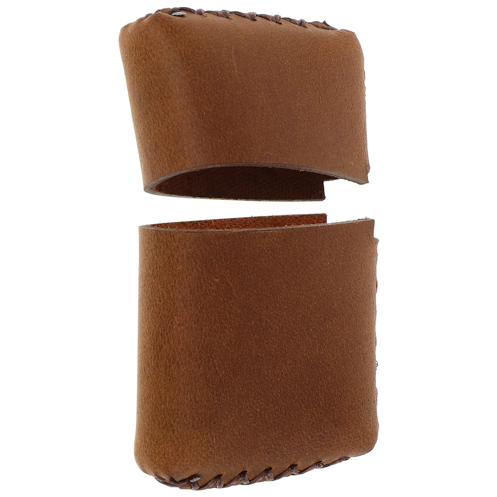 Durable Cattlehide Lighter Case Vintage Finish Pouch for Cigarette Lighter Scratch Drop Protection Everyday Use