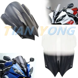 Double Bubble Windscreen Screen Accessories Windshield Wind Deflector For Yamaha 2008- 2012 2013 2014 2015 2016 YZF R6 YZFR6