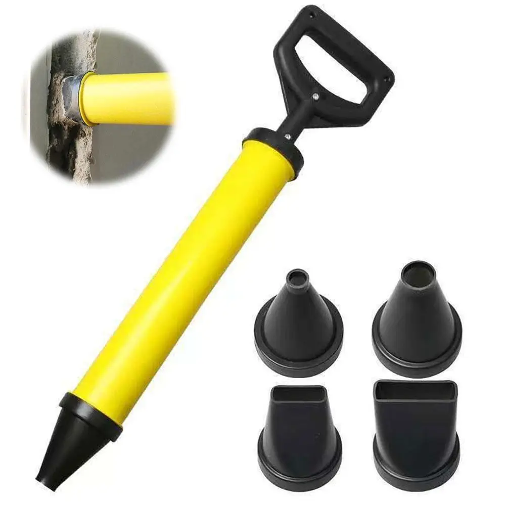Grout Filling Tools With 4 Nozzles Applicator Hand Tools Caulking Gun Grouting Mortar Sprayer Cement Lime Pump