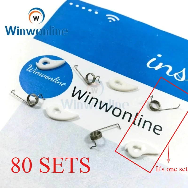 80X Fuser Picker Finger & Spring for Pantum M6203 M6202 M6509 M6518 M6505 M6500 M6506 P2500 P2506 P2200 P2210 2206 Printer Parts