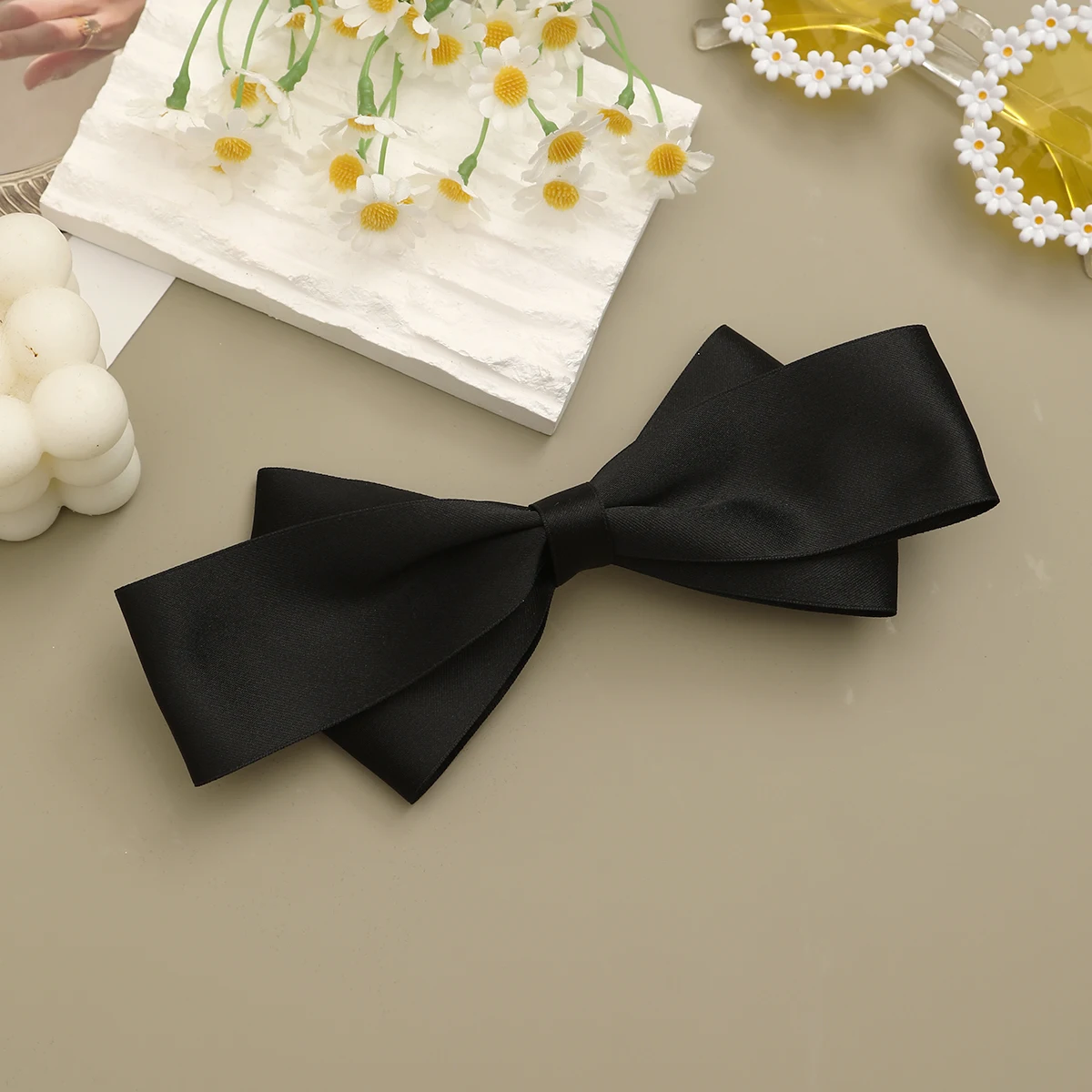 الحلو القوس الربيع مشبك شعر الكورية موضة Hairgrip للنساء الفتيات Bowknot بلون مشابك الشعر أغطية الرأس إكسسوارات الشعر #4