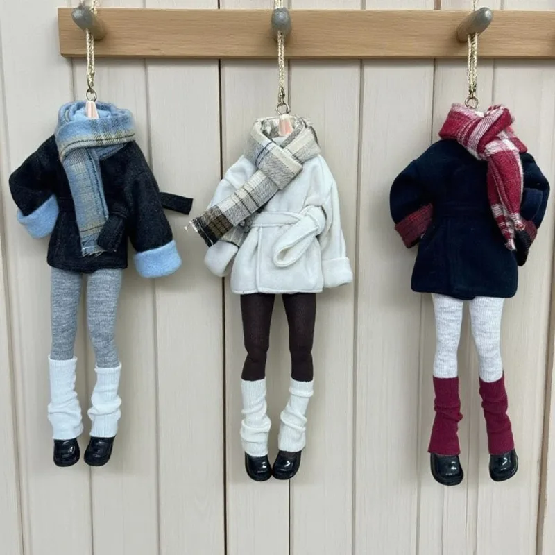 

Кукла BJD на заказ, одежда для куклы Azone, масштаб 1/6, модное пальто, шарф, модель одежды для Ob22/ob24, экшн-фигурки, тело