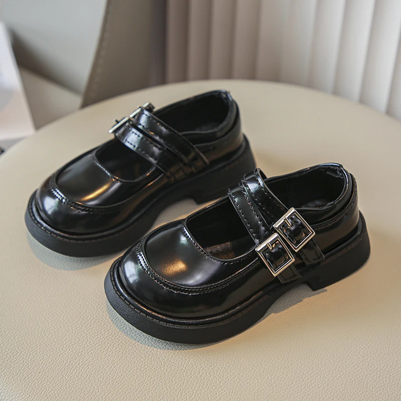 2025 حذاء فردي بسيط وعالي الجودة بنمط ناعم من الأسفل للفتيات لربيع وخريف وصل حديثًا حذاء للأطفال #3