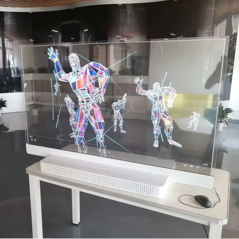 Full Color 4K Oled Transparent High Brightness Transparent Oled Tv Oled Transparent Screen