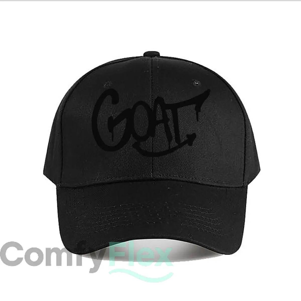 Metal GOAT Artistic Letter Home Office Decor Baseball Cap Fashion Men Sunhat Women's Outdoor Sports Snapback Cap