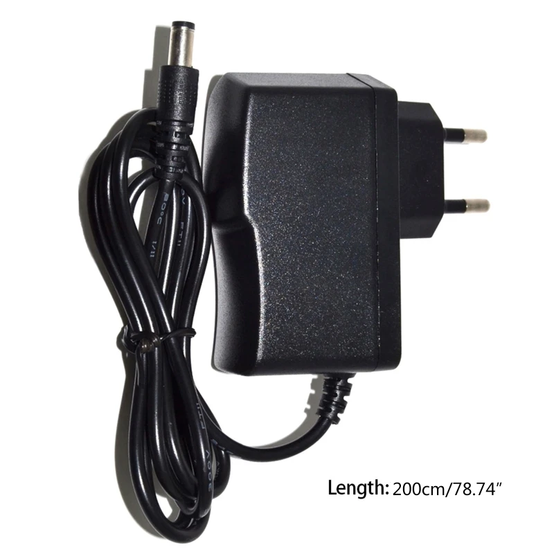 Adaptador enchufe europeo, fuente alimentación para cargador SNES, adaptador carga transformador máquina y