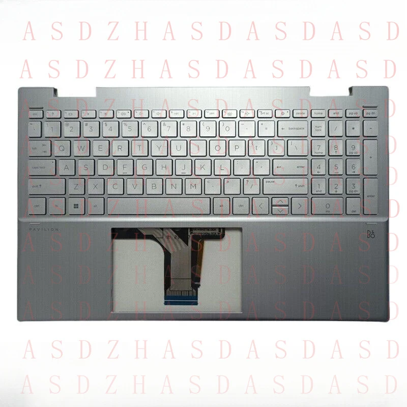 Z   Genuine  for HP Pavilion x360 Palmrest+BL Keyboard 15-ER(no FPR editon) see pics