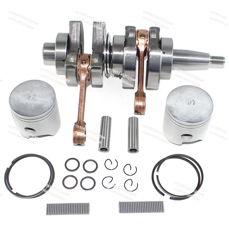 63V-11400-01 2-stroke 9.9-15 Crankshaft Connecting Rod Assembly, Piston Ring Pin, Needle Roller Kit