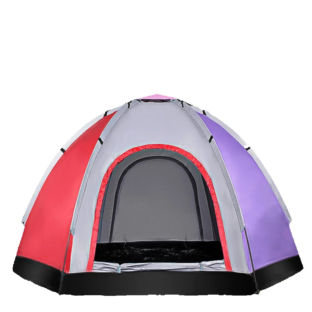 6 Person Outdoor Automatic Instant Tent Throwing Pop-Up Hiking Fishing Camping Beach Tent Set Waterproof Large Tents