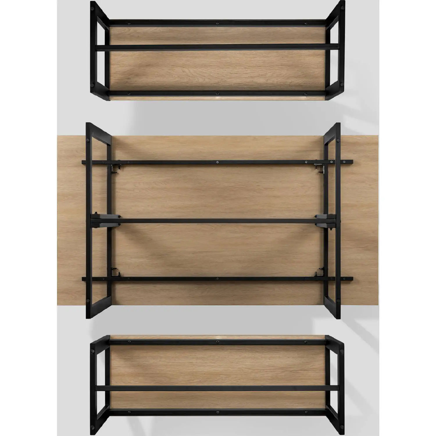 Modern grey MDF dining table set newly designed stylish home or hotel with one table and two chairs