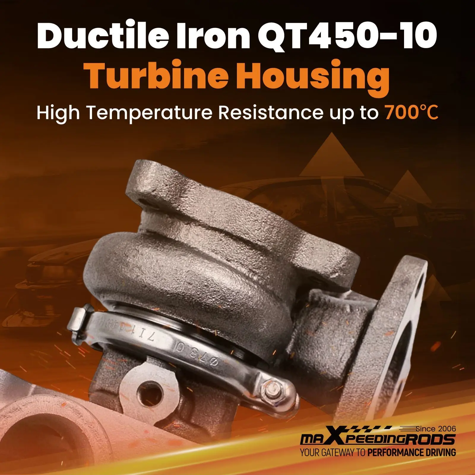 TD04 TurboCharger For Mitsubishi Pajero II Montero 2.5L 4D56 1987-99 Oil Cooled  49177-02500 4917702500 49177-02501  4917702501