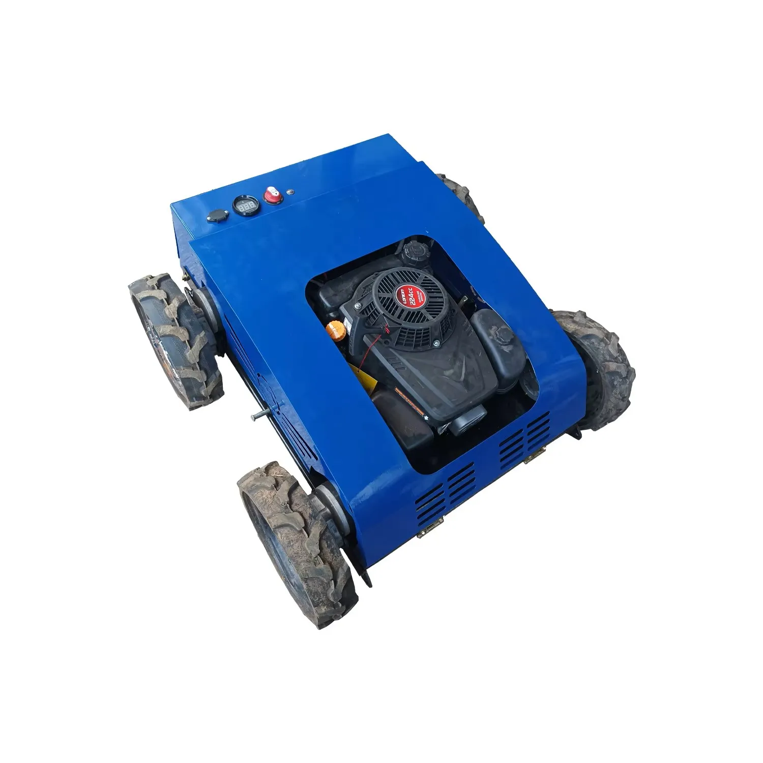 224CC 4-stroke single-cylinder electric starter DIY grade wheeled household agricultural tools remote control