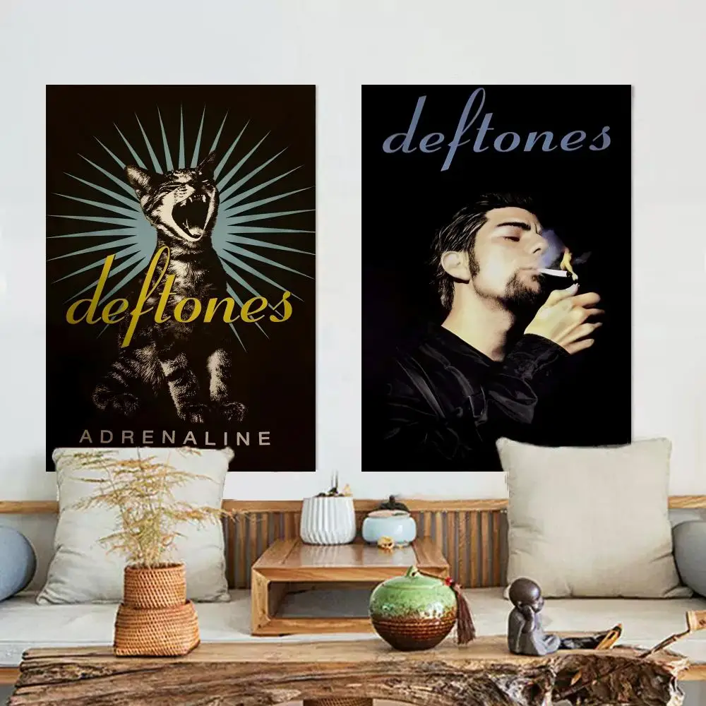 Rock Band D-Deftones Tapestry For Indoor Outdoor Living Room Bedroom Patio Durable Versatile Decor All Weather Use