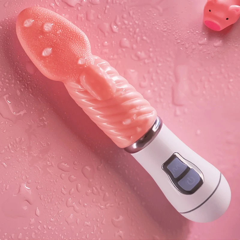 Oral Tongue Sucking Vibration Massager Powerful Multi Speed Battery or USB Rechargeable Toy Vaginal stimulation, female masturb