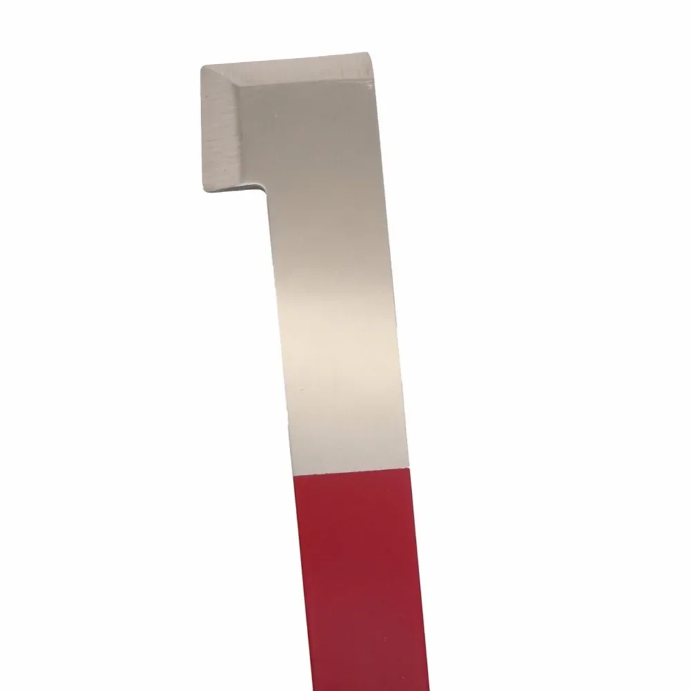 Beekeeping Equipmentc Red 26.5cm Stainless Hive Frame Lifter and Scraper J Shape Hook Beekeeper Scraping Knife