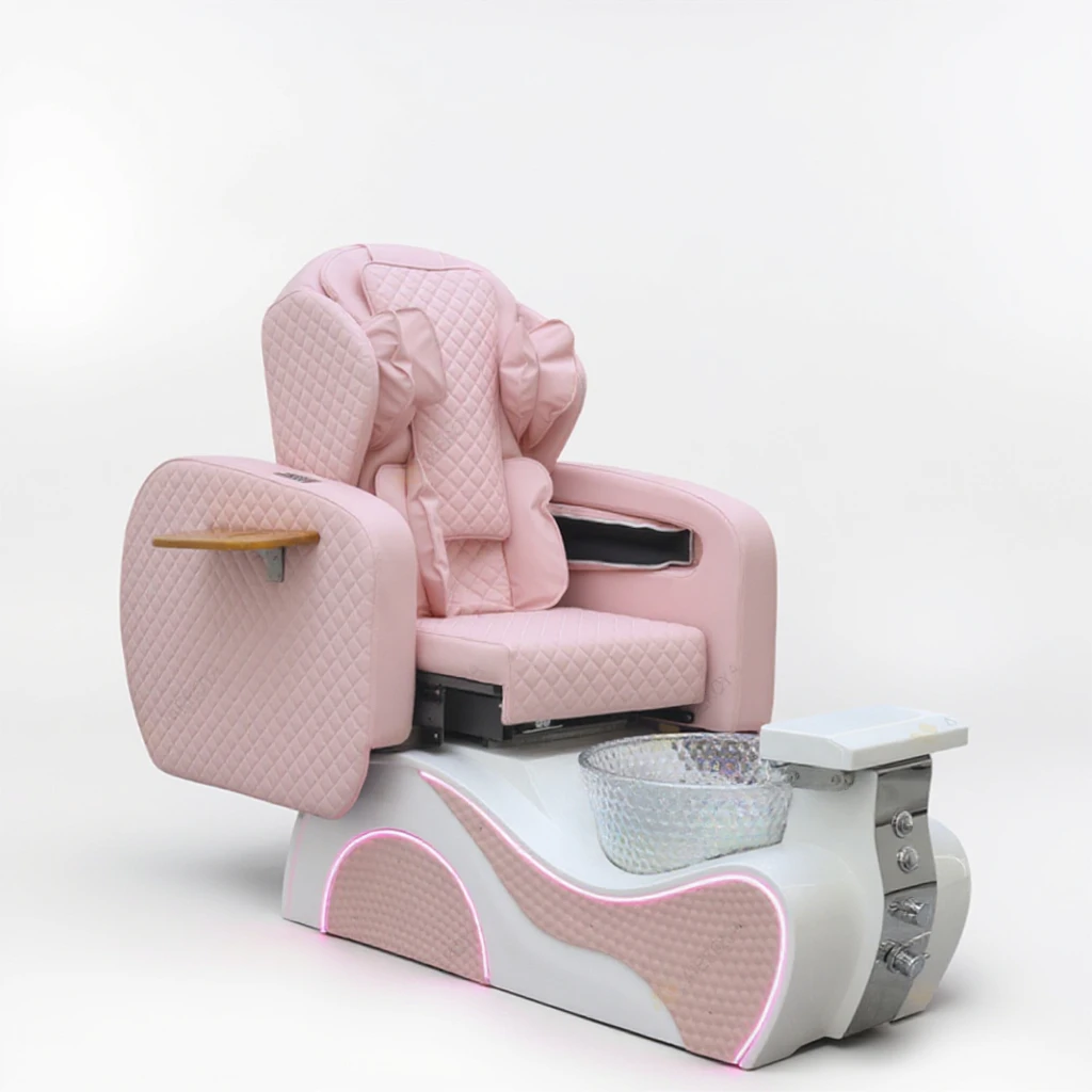

Luxury Nail Salon Equipment Foot Care Spa Manicure Chair Modern Reclining Electric Human Touch Massage Pedicure Chair