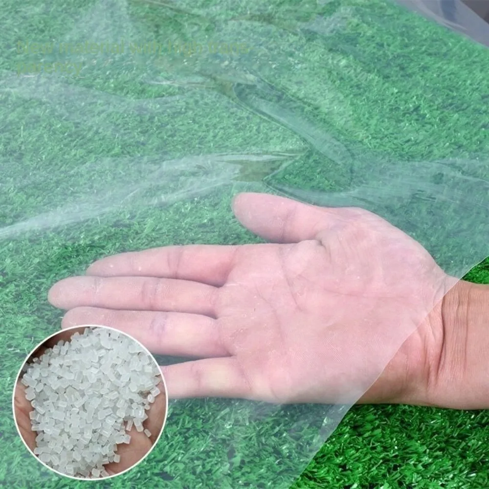 Plastic Clear Greenhouse Film Dustproof Polytunnel Transparent Film Agricultural Protective Hot House Cover Garden Accessories