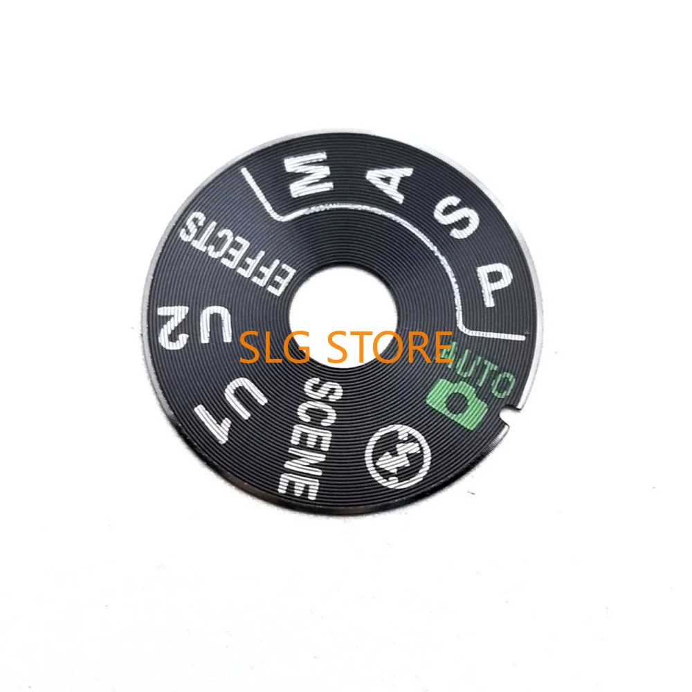 Top Cover Função Modelo Dial Etiqueta Botão, Camera Repair Parte com fita adesiva grátis, Nikon D7100, D7200, D7500, D750, Novo