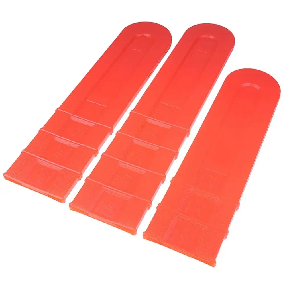 1Pcs 10-24inch Chain Saw Guide Cover Anti-scratch Plastic Chain Saw Bar Protector Plate Guard Cover for Outdoor Activities