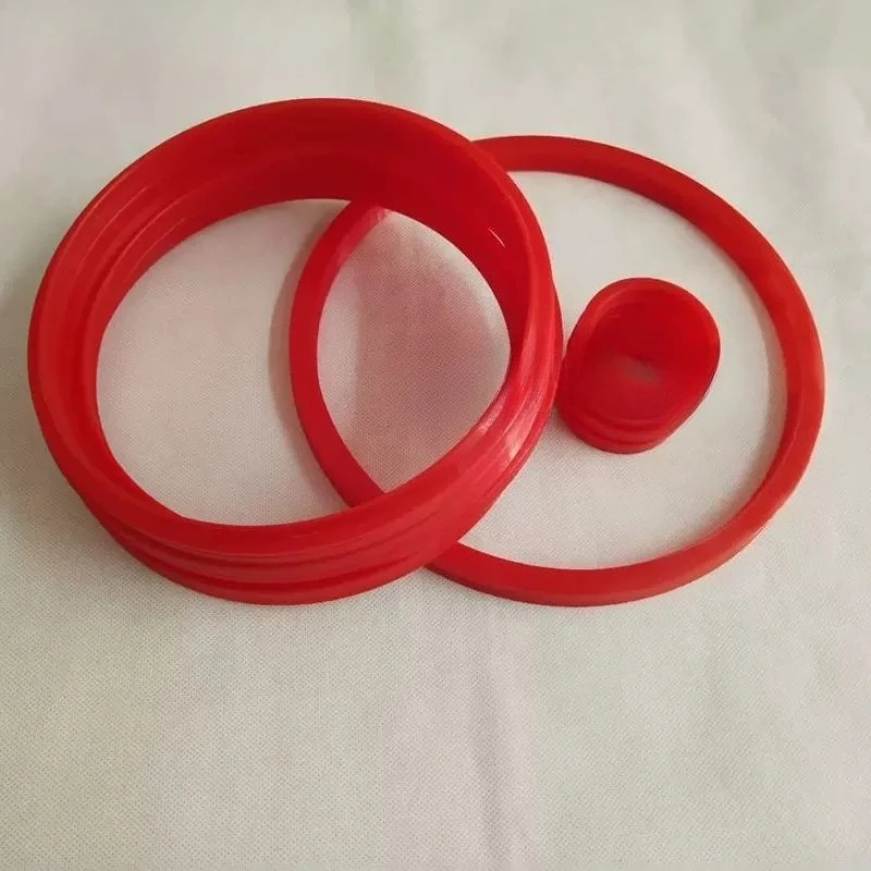 For Cylinder Oil Seal Ring, Red Seal Ring Processing U Type Y Type J Type
