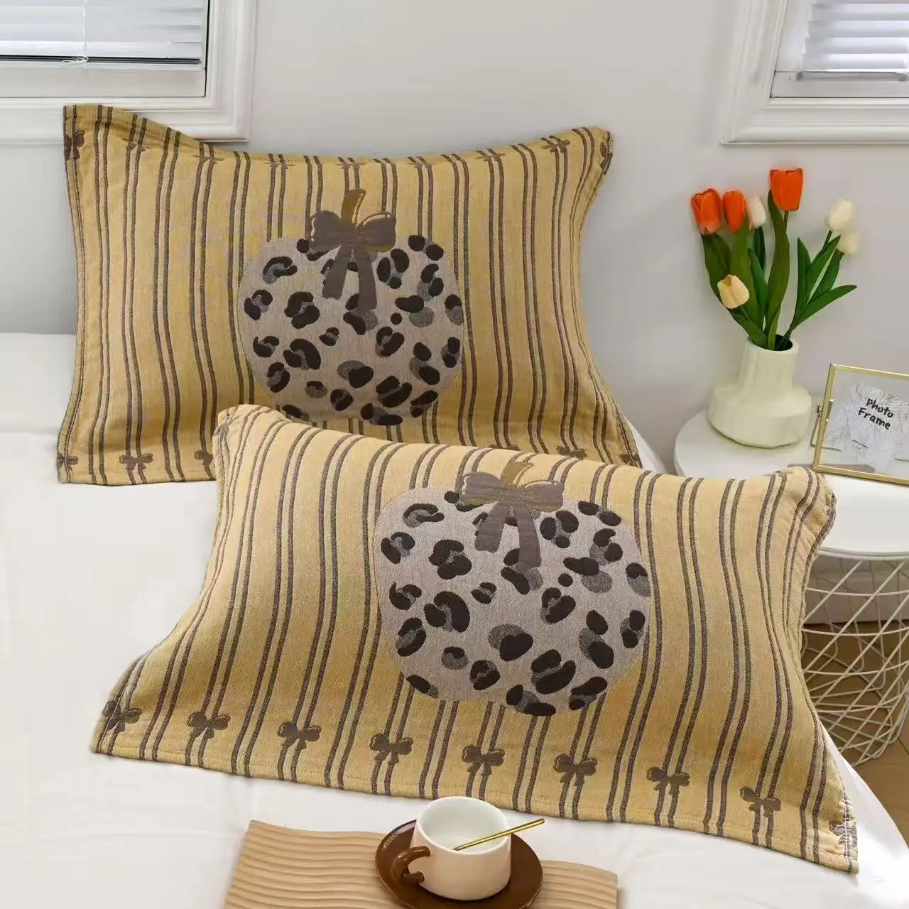 cotton-pillowcases-pair-bedding-accessories-durable-soft-fabric-for-double-size-pillows-home-textiles-essentials