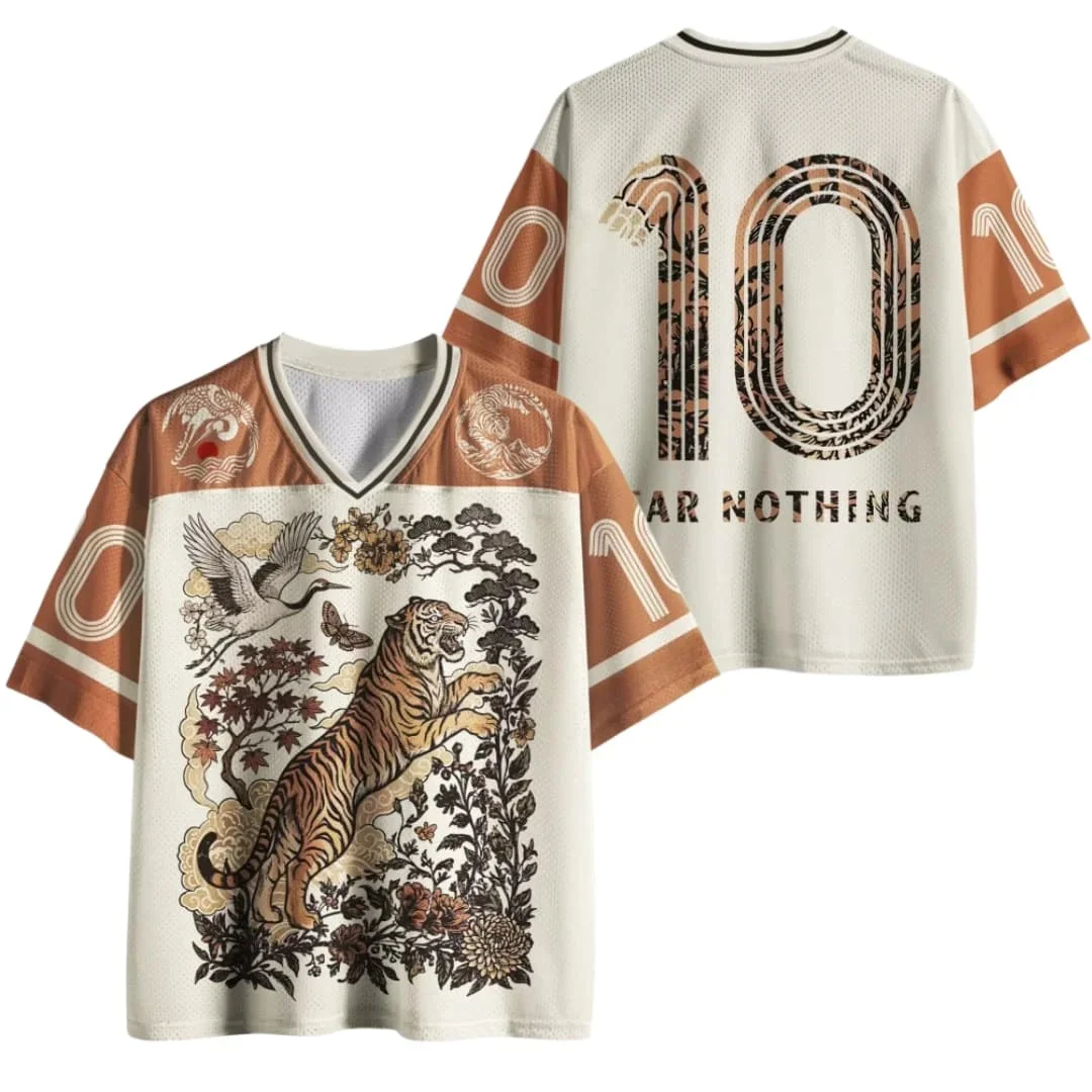 Retro-T-Shirt mit mysteriösem geometrischem Muster, 3D-gedruckt, sportlich, schnelltrocknend, für Outdoor und Street-Fashion, für Männer und Frauen, locker geschnitten, mit V-Ausschnitt – Detail 9