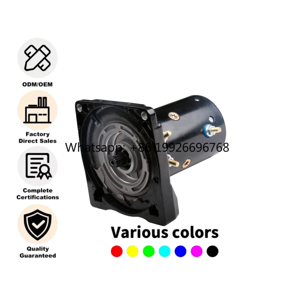 Factory Wholesale XL6000R Hydraulic DC Motor 24V 1400W IP54 Waterproof CE Certified Flange Mount Boat Electric Winch Motor