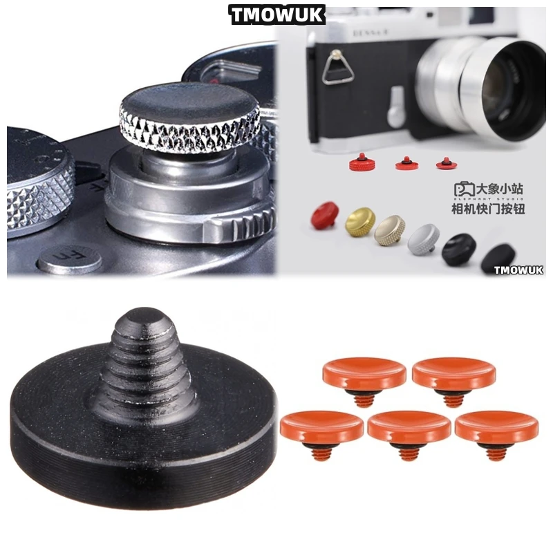 

For Sony RX10 II III IV A7M2 M2 M3 M4 M5 A6000 Quality Concave Shutter Release Button Aluminum Parts