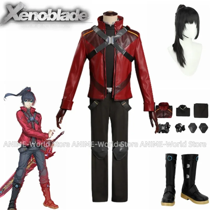 Xenoblade Cosplay Chronicles 3 Noah Cosplay disfraz trajes Halloween carnaval traje peluca zapatos
