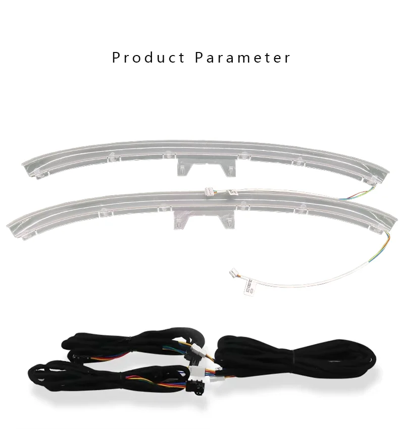 Suitable for Mercedes-Benz C/GLC/E 64 color rear backrest environmental lighting W2O6/W213/W205/W213/X253 interior modification