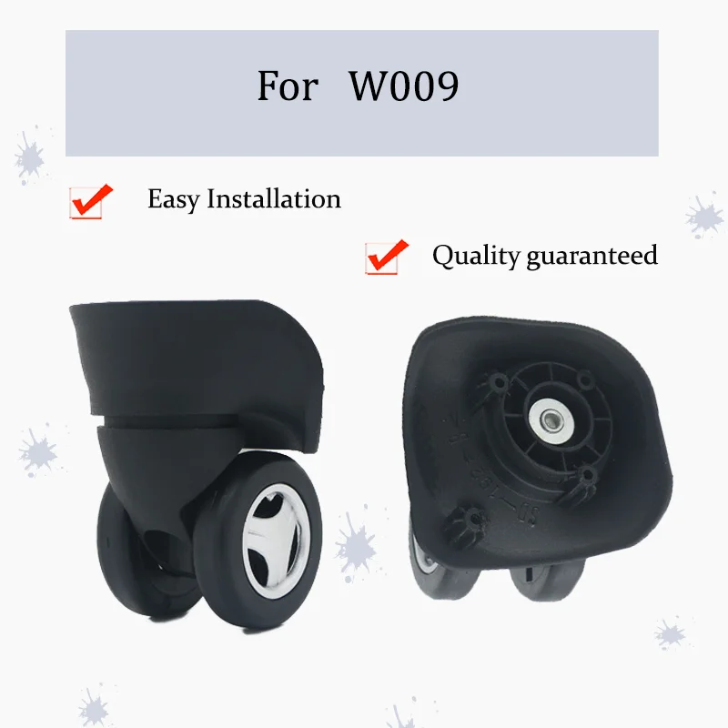 

For W009 Adult Universal Luggage Wheel Replacement - Silent Swivel Wheel For Smooth Noise-Free Rolling