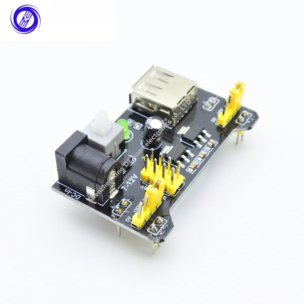 MB102 Breadboard Power Supply Module 3.3V 5V For Arduino Solderless Bread Board Voltage Regulator DIY
