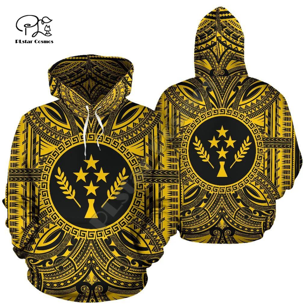 

Polynesian Kosrae Island Flag Tattoo Tribal Culture Tracksuit 3DPrint Pullover Harajuku Streetwear Casual Funny Jacket Hoodies X