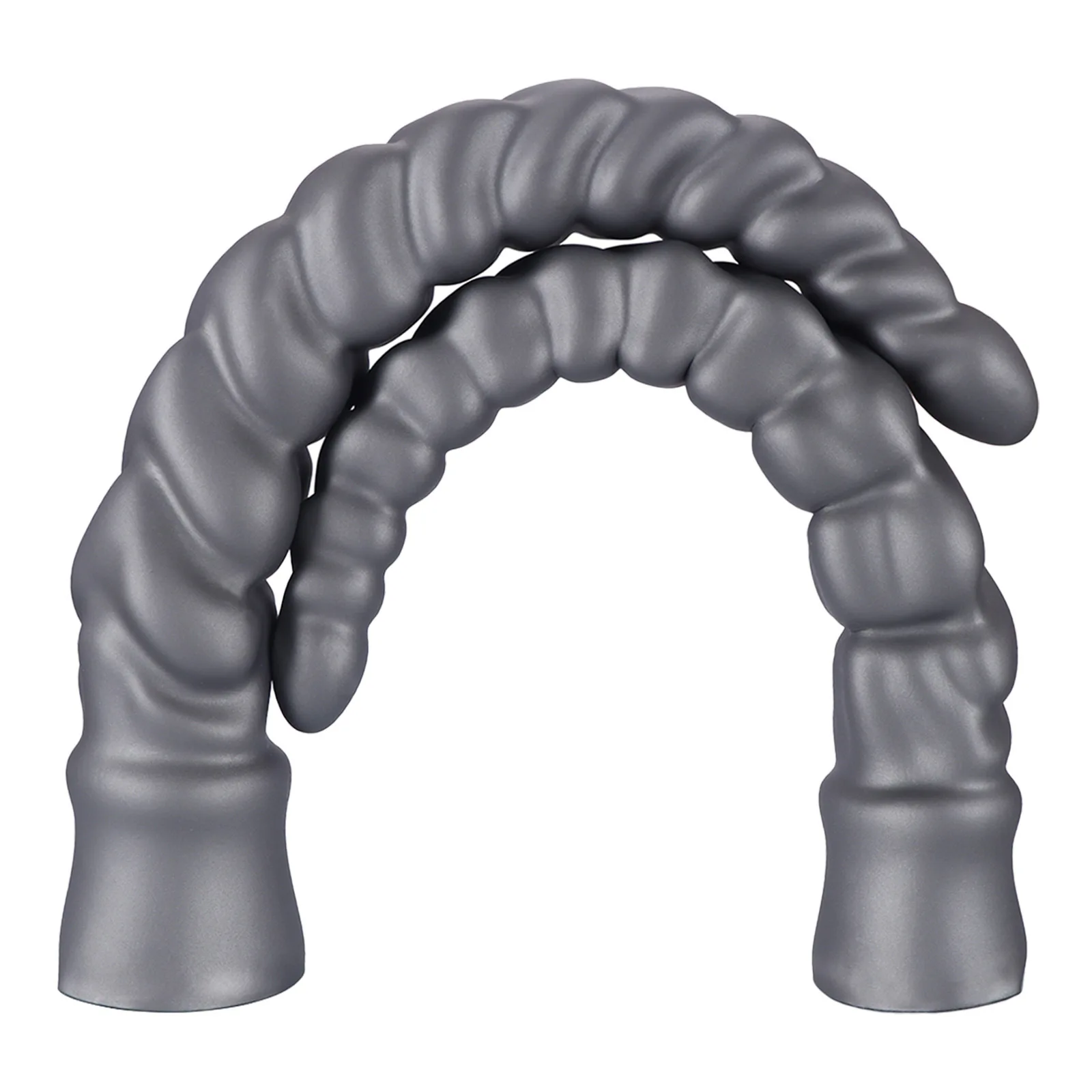Four Sizes Soft Spiral Anal Plug Silicone Long Dildo Thick Fantasy Expander G-Spot Anal Masturbator Adult Sex Toys for Men Women