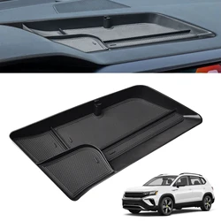 Center Console Dashboard Tray  for 2022 2023 2024 Volkswagen VW Taos Behind Screen Organizer  Dash Board Storage Box Accessories