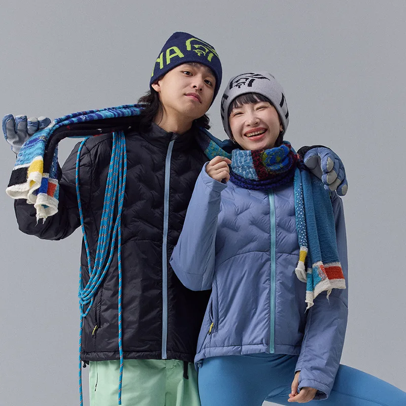 Quality Stand Collar 90% Down Jacket Men Women Unisex Couple's Lightweight Portable Puffer Jacket Winter Outdoor Coat JK-086