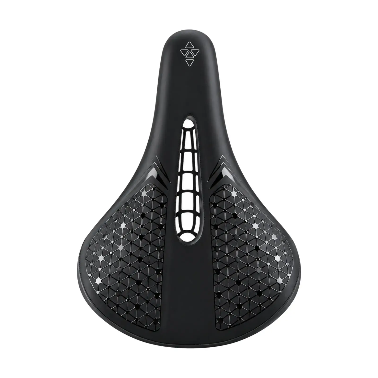 Mountain Bike Saddle Streamlined Padded Bike Saddle Breathable Comfortable for Commuters, Everyday Cycling