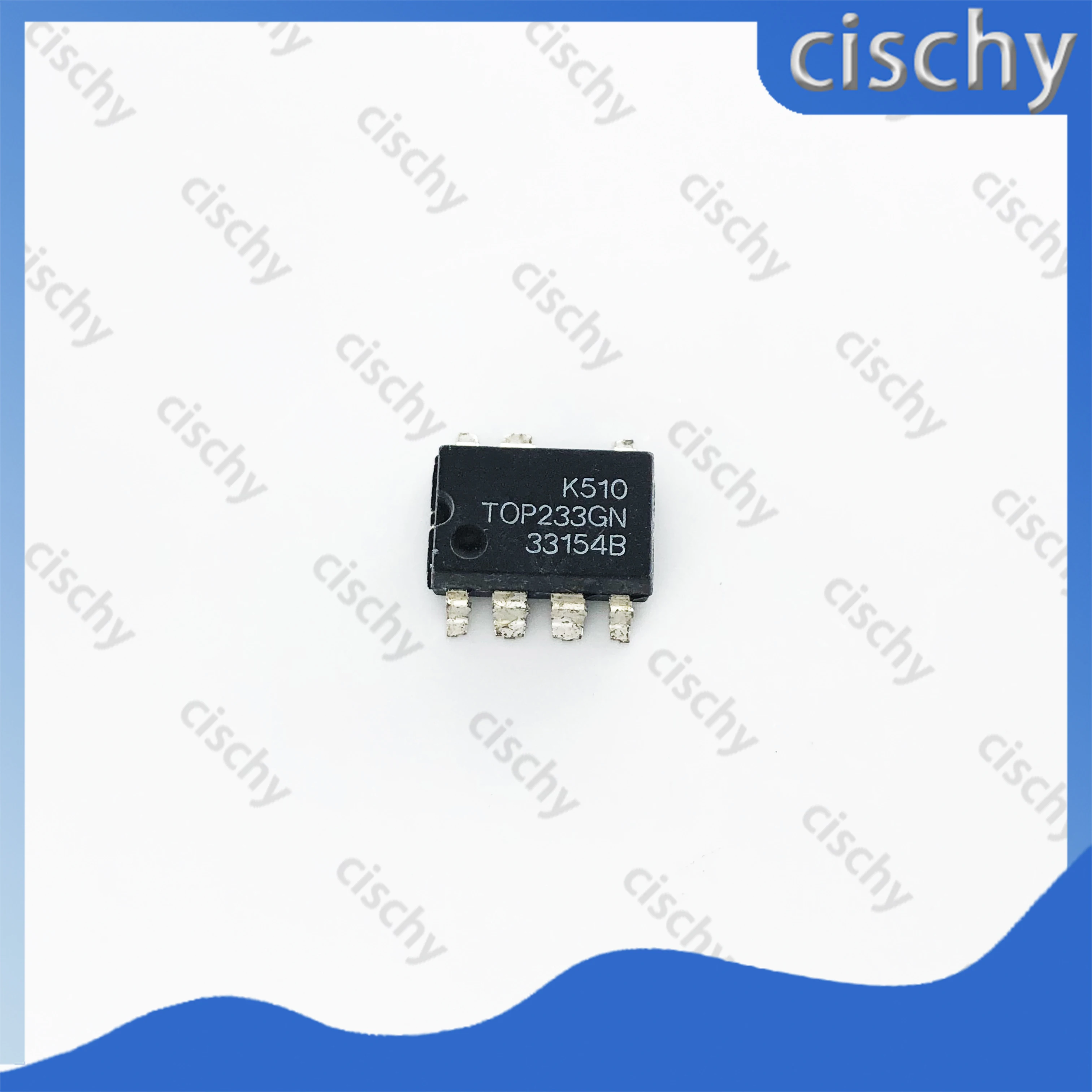 10PCS/lot TOP233PN TOP233P TOP233 DIP-7 TOP233GN TOP233G SMD-7 In Stock