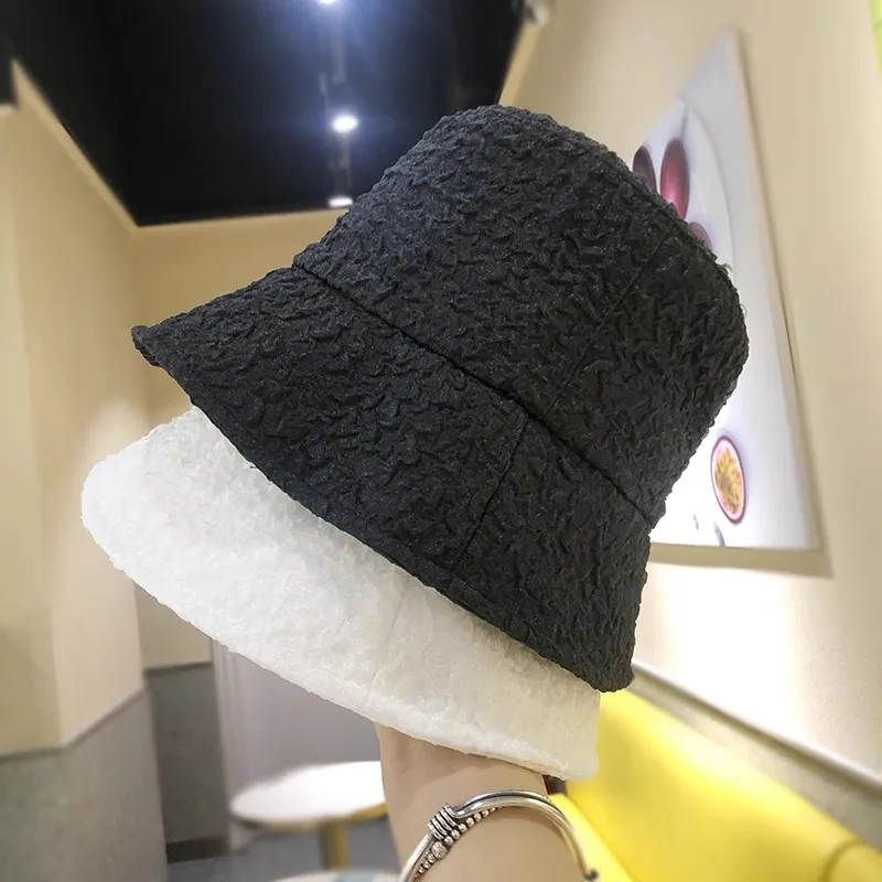 2023 New Best-selling Ladies Fisherman Hat Spring and Autumn Models Fold Korean Style Basin Cap Japanese Fashion Street Sun Hats