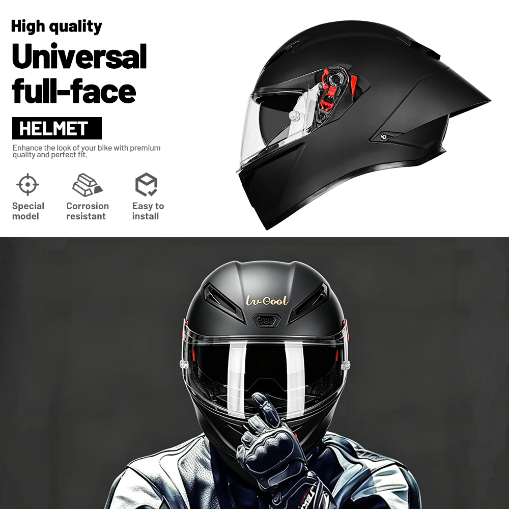 Flip up Motorcycle Helmet Full face Dual lens off-road Racing helmet Men Cascos para moto Motorbike Helmet For Men Women Child