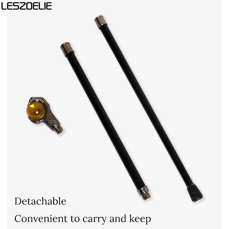 Luxus Silber Drachen Klaue Gehstock Mit Gelb Kristall Ball Mann Elegante Gehstock Frau Mode Cosplay Party Stöcke