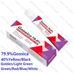 Goosica-Crema para el cuidado de tatuajes, maquillaje permanente para cejas y labios, delineador corporal, 8 colores, opción múltiple, 10g, 79.9%, 40%, 39%, 5/10 piezas