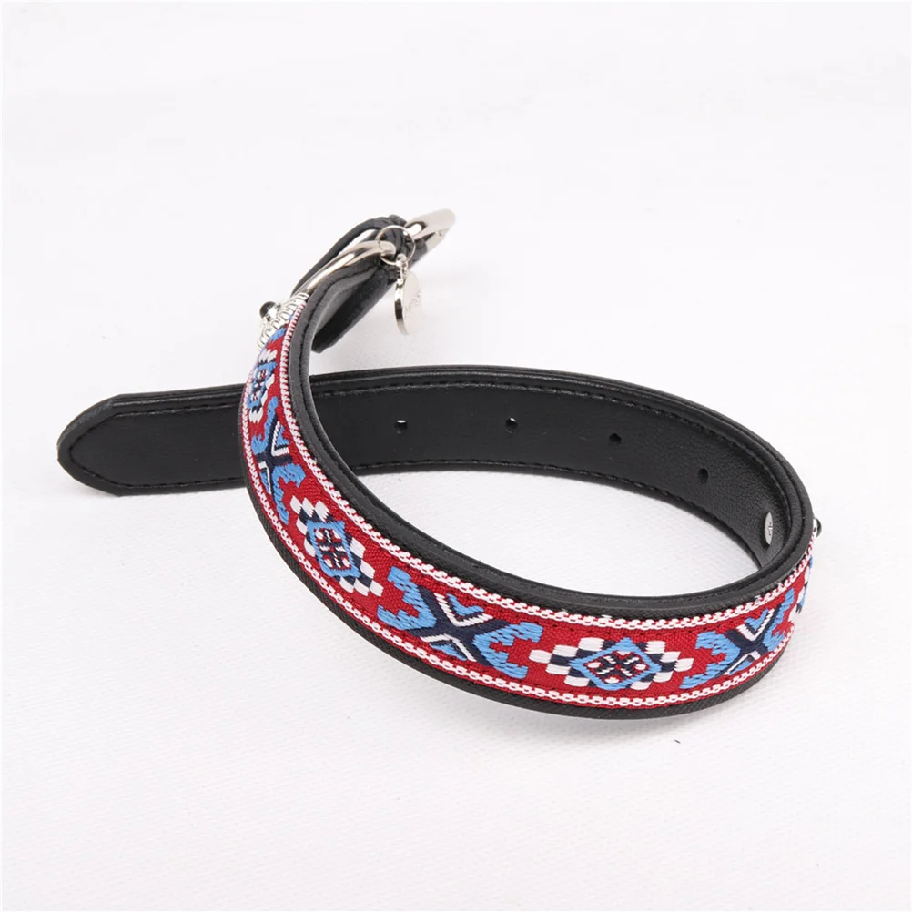 

1pc 20*40cm Pet Collar Folk-custom Cortex Pet Dog Puppy Collar For Pet Dogs dog collar pet dog collar