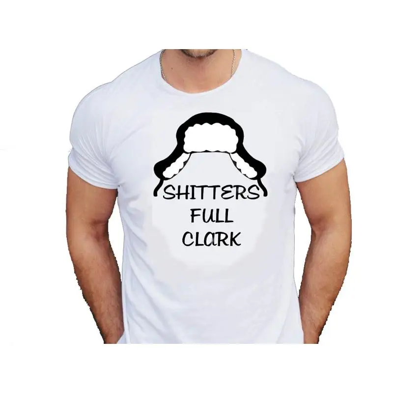 Camiseta completa de las vacaciones navideñas de Shitter's Clark Cousin Eddie