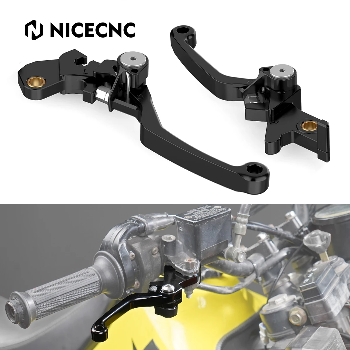 

Motorcycle Shorty Brake Lever Brake Clutch Levers for Suzuki DR650SE DR650S DR650 DR 650 S SE 2011-2020 22021 2022 2023 2024